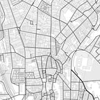 LetraMap Classic Design Detail in High Resolution