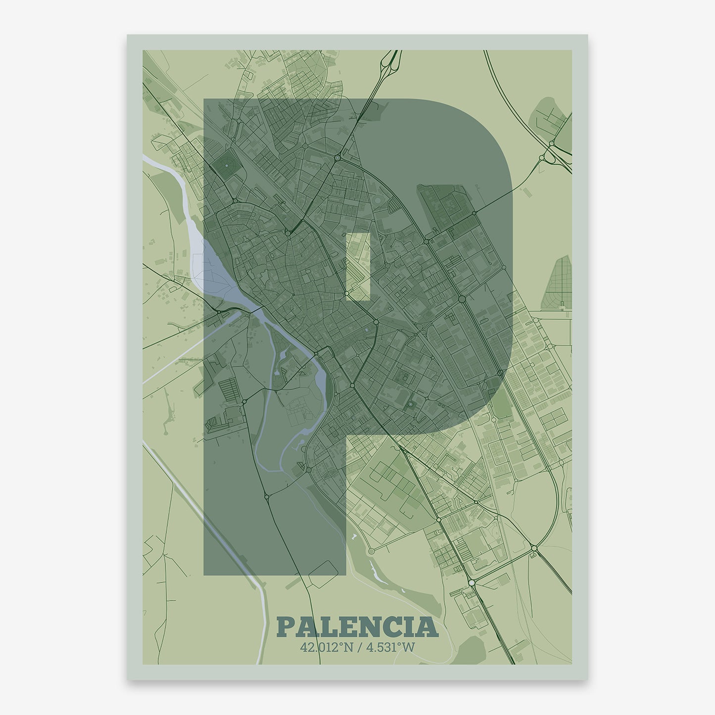 Palencia Map V02 Kyoto / No Frame / No