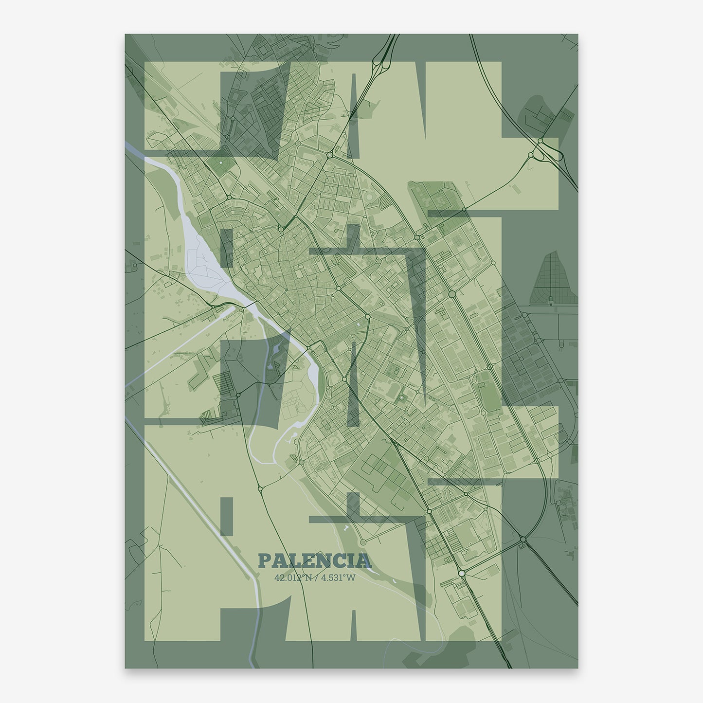 Palencia Map V03 Kyoto / No Frame / No