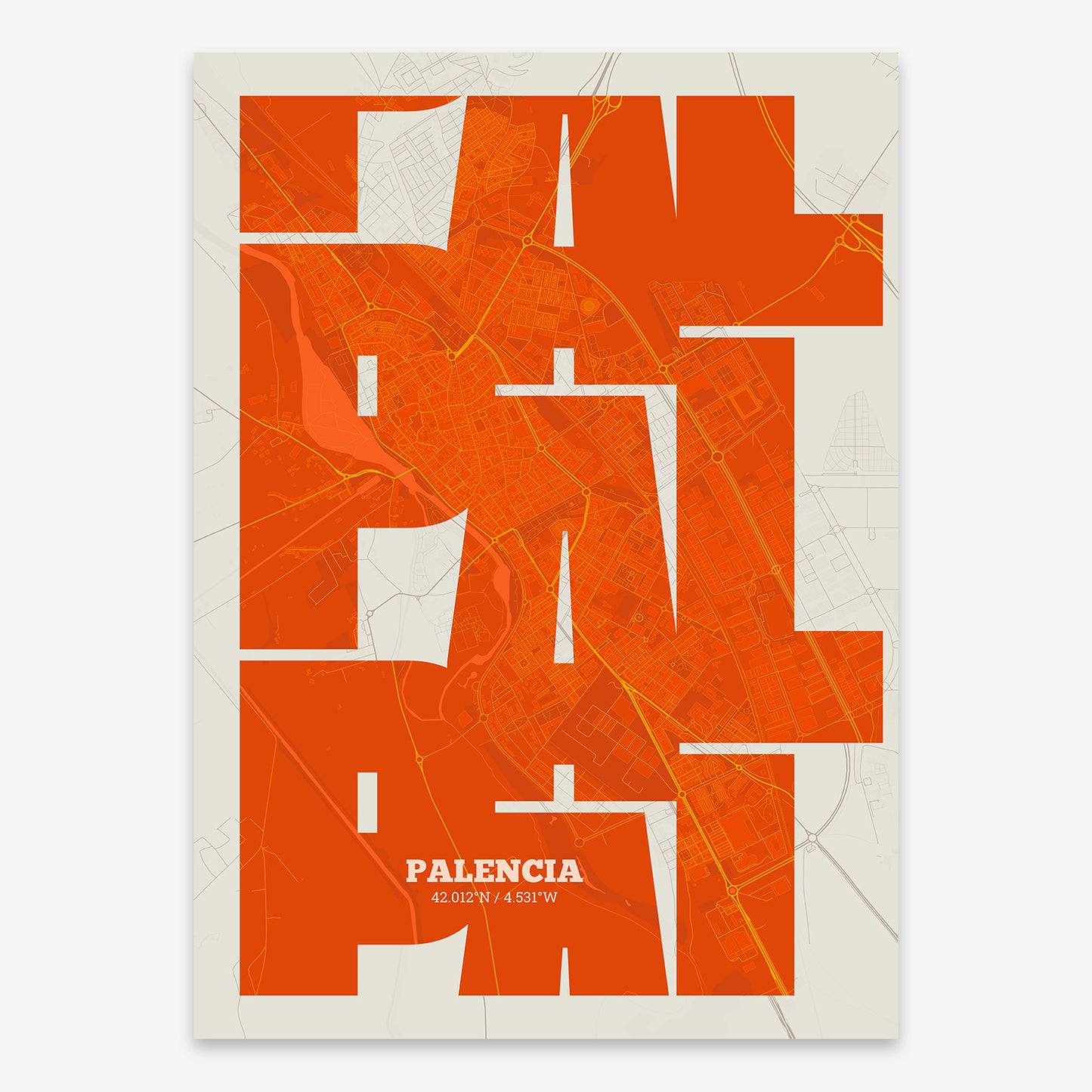 Palencia Map V03 Tribal / No Frame / No