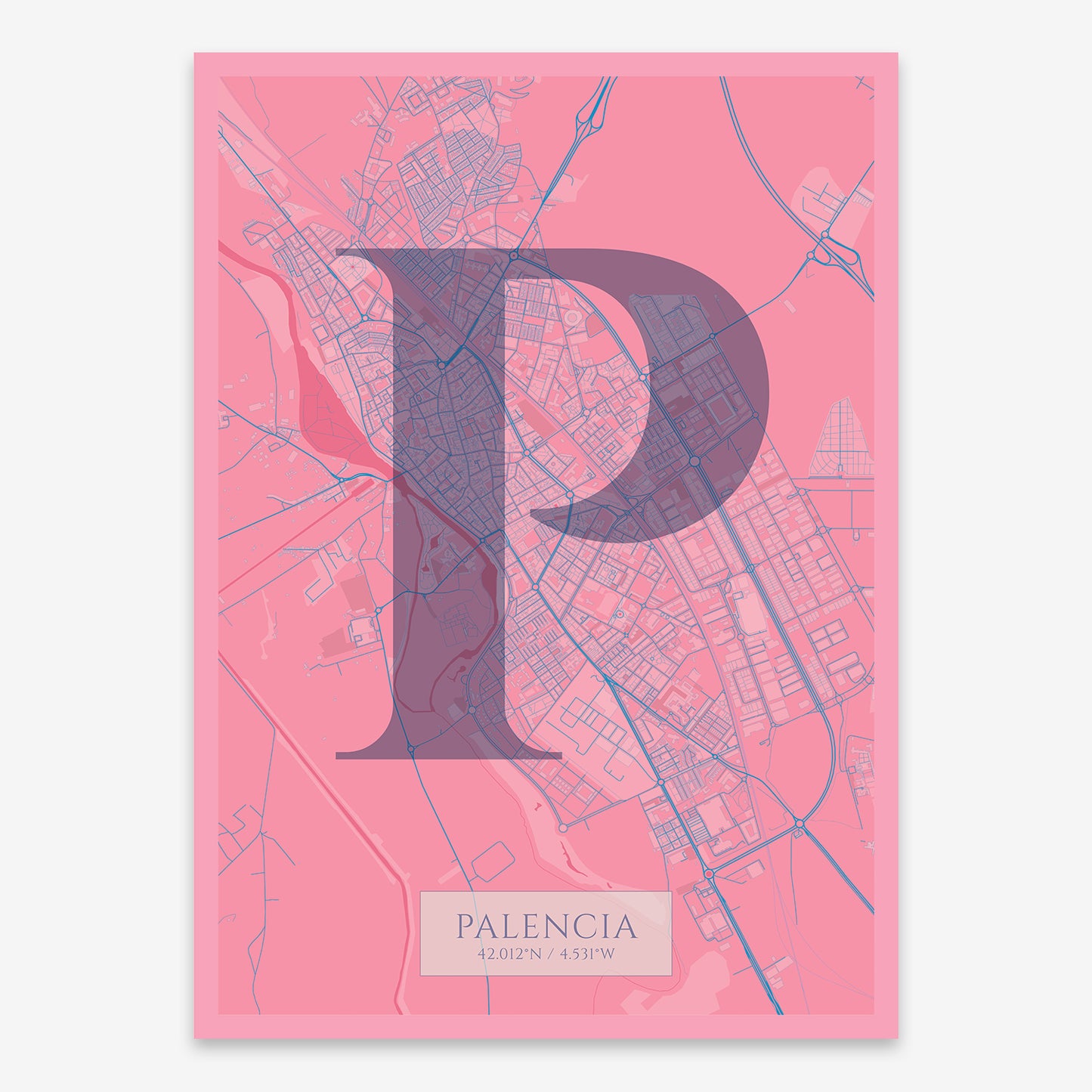 Palencia Map V06 Tuscan / Frame / Yes