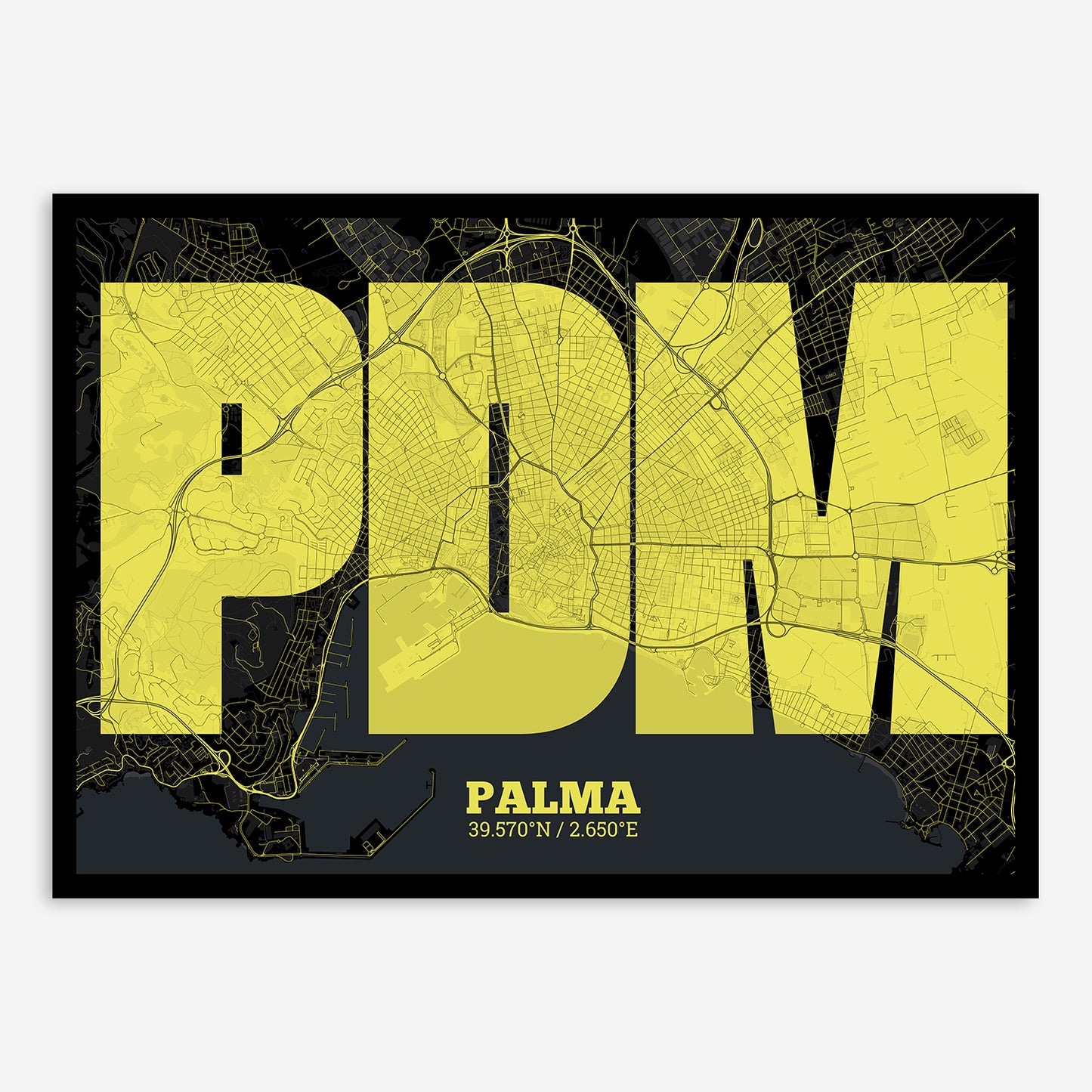 Palma Map V02 Night / No Frame / No