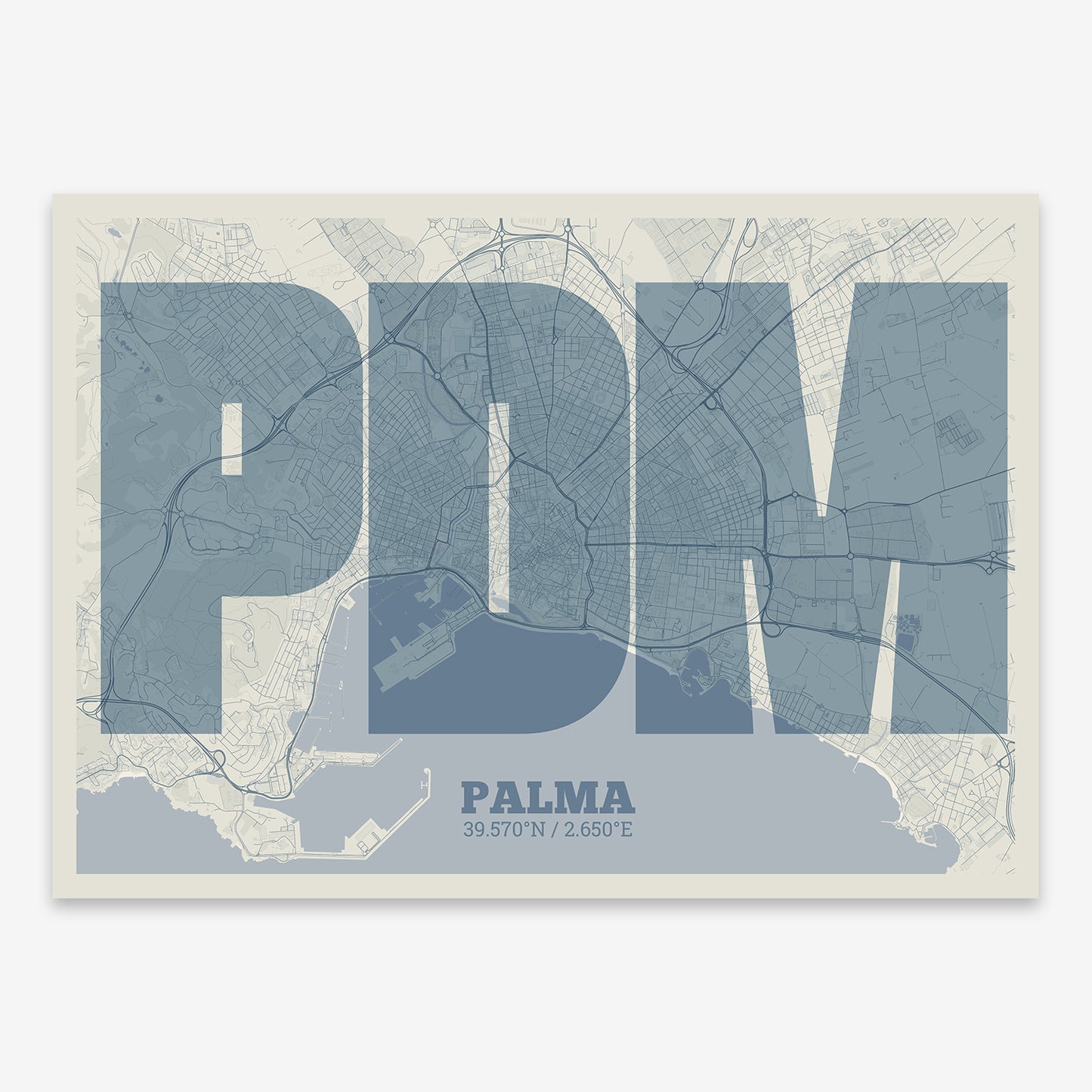 Palma Map V02 Seaside / Frame / Yes