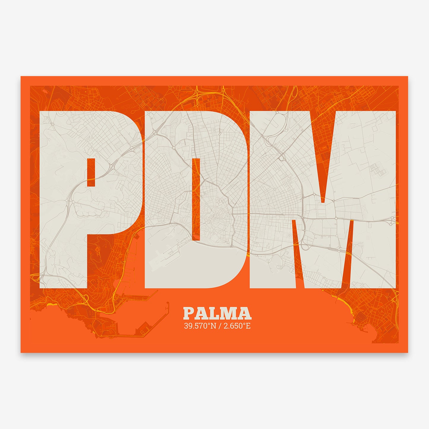 Palma Map V02 Tribal / Frame / No