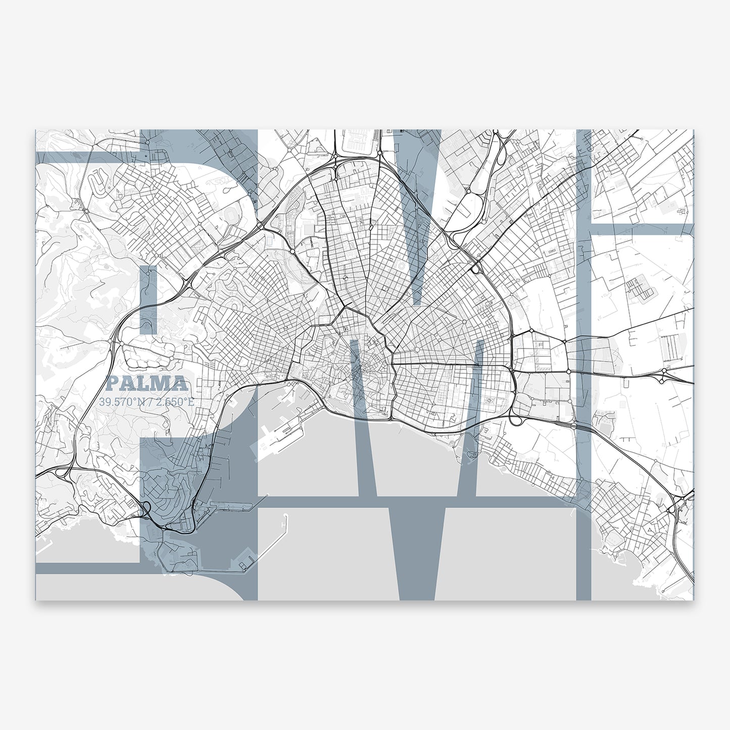 Palma Map V03 Urban / Frame / Yes