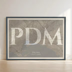 Elegant Print of Palma – Minimalist and Sophisticated Poster