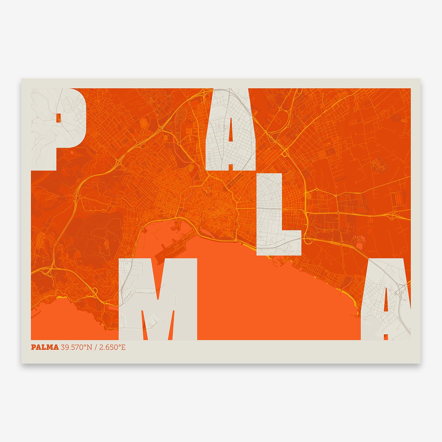 Palma Map V08 Tribal / No Frame / No