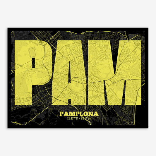 Pamplona Map V02 night