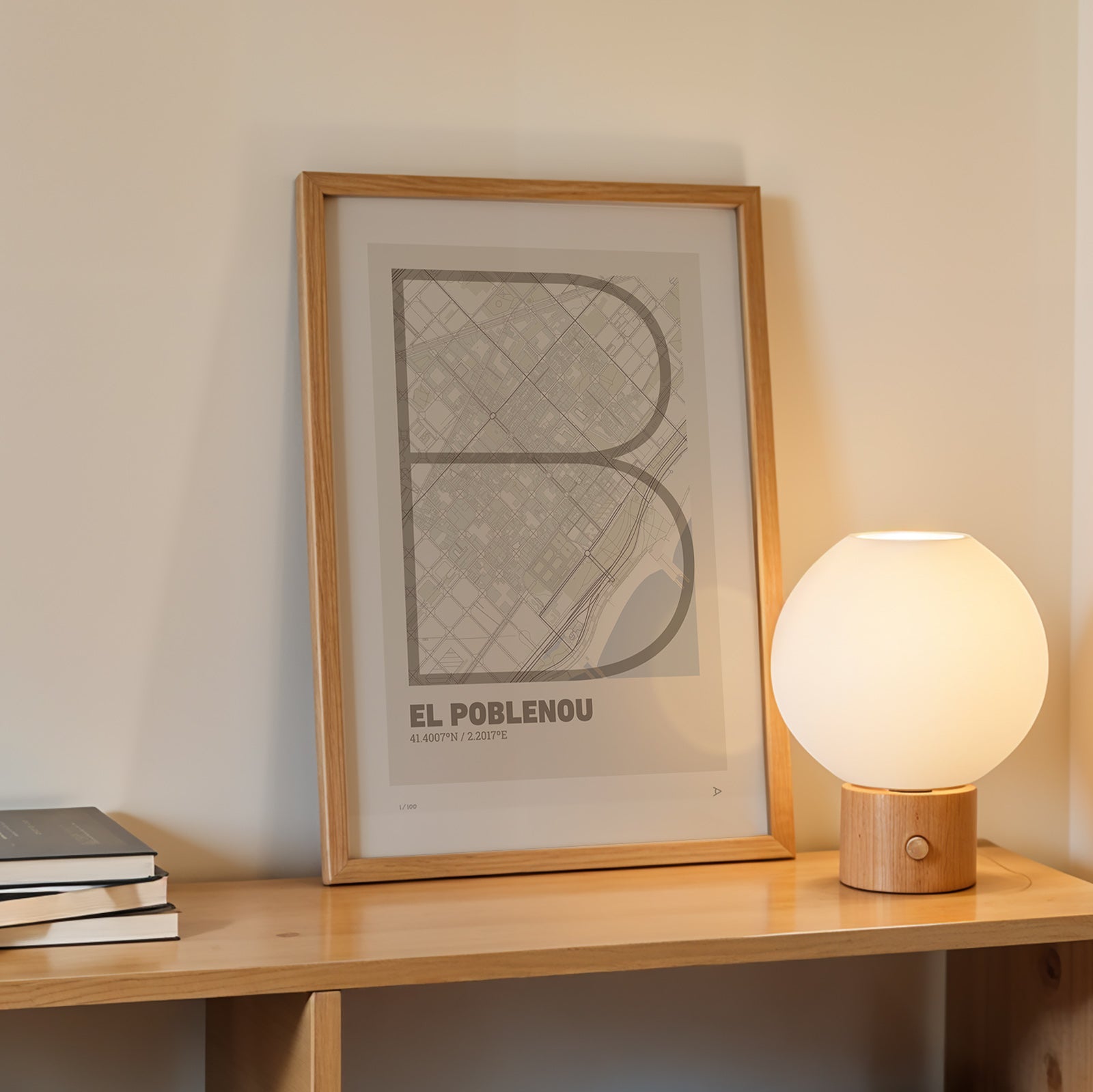 Lámina Mapa de Poblenou – Arte Tipográfico