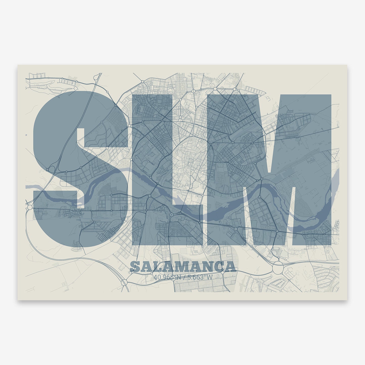 Salamanca Map V02 Seaside / No Frame / No