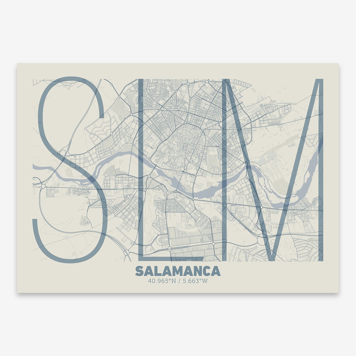 Salamanca Map V07 Seaside / No Frame / No