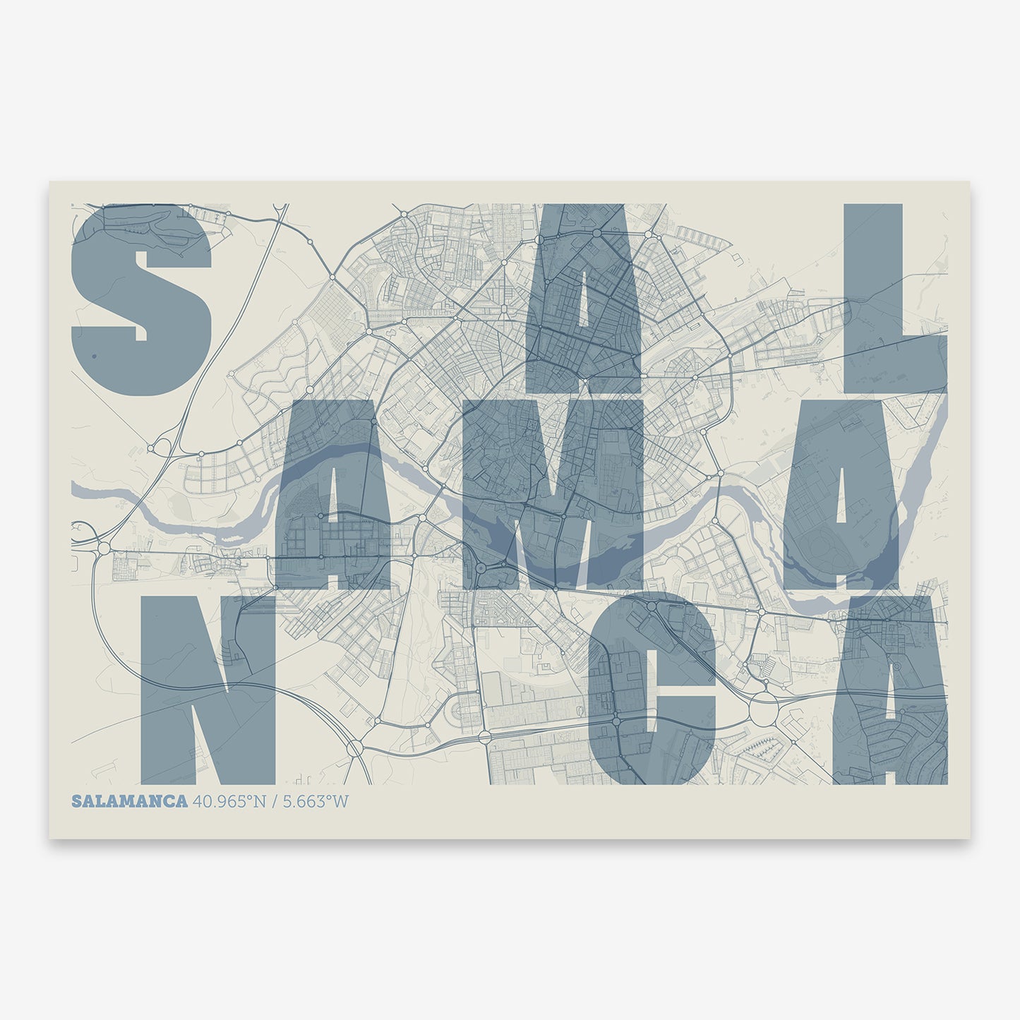 Salamanca Map V08 Seaside / No Frame / No