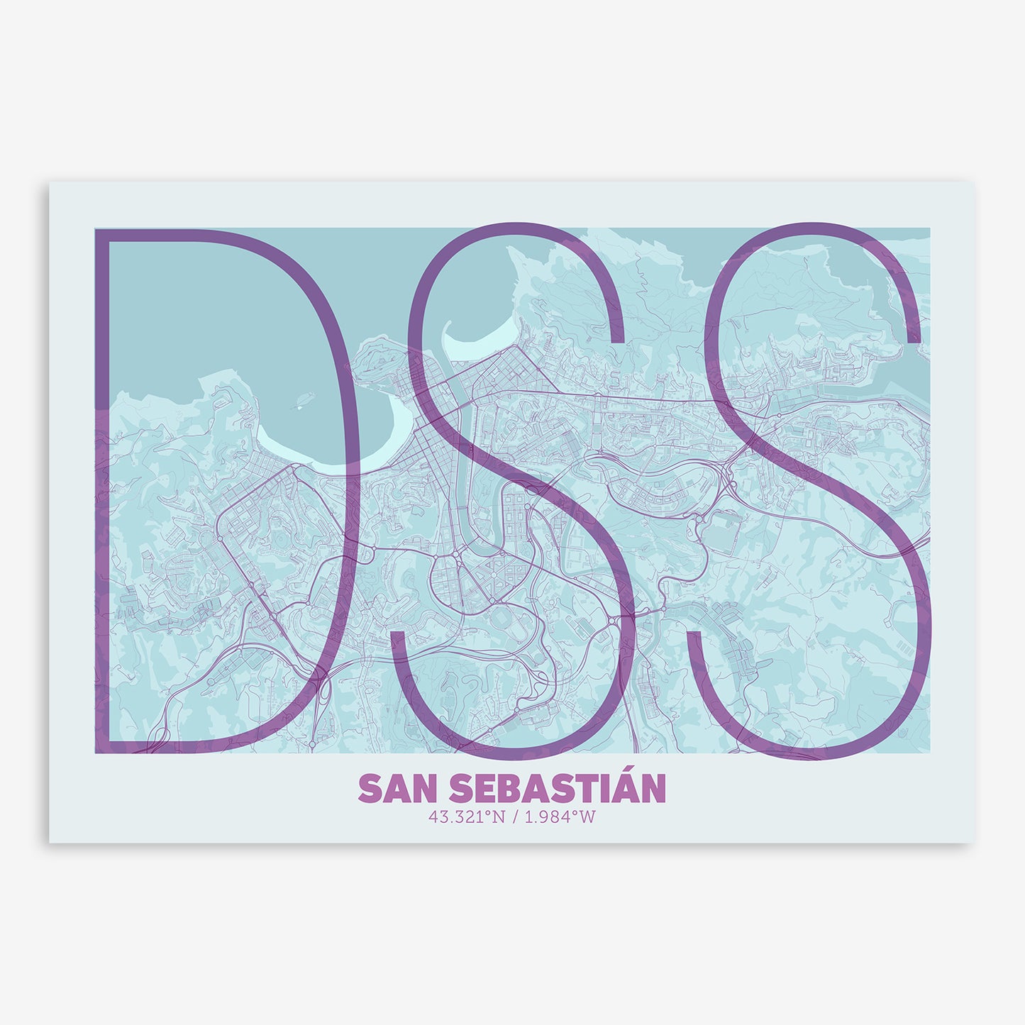 San Sebastian Map V07 shabby