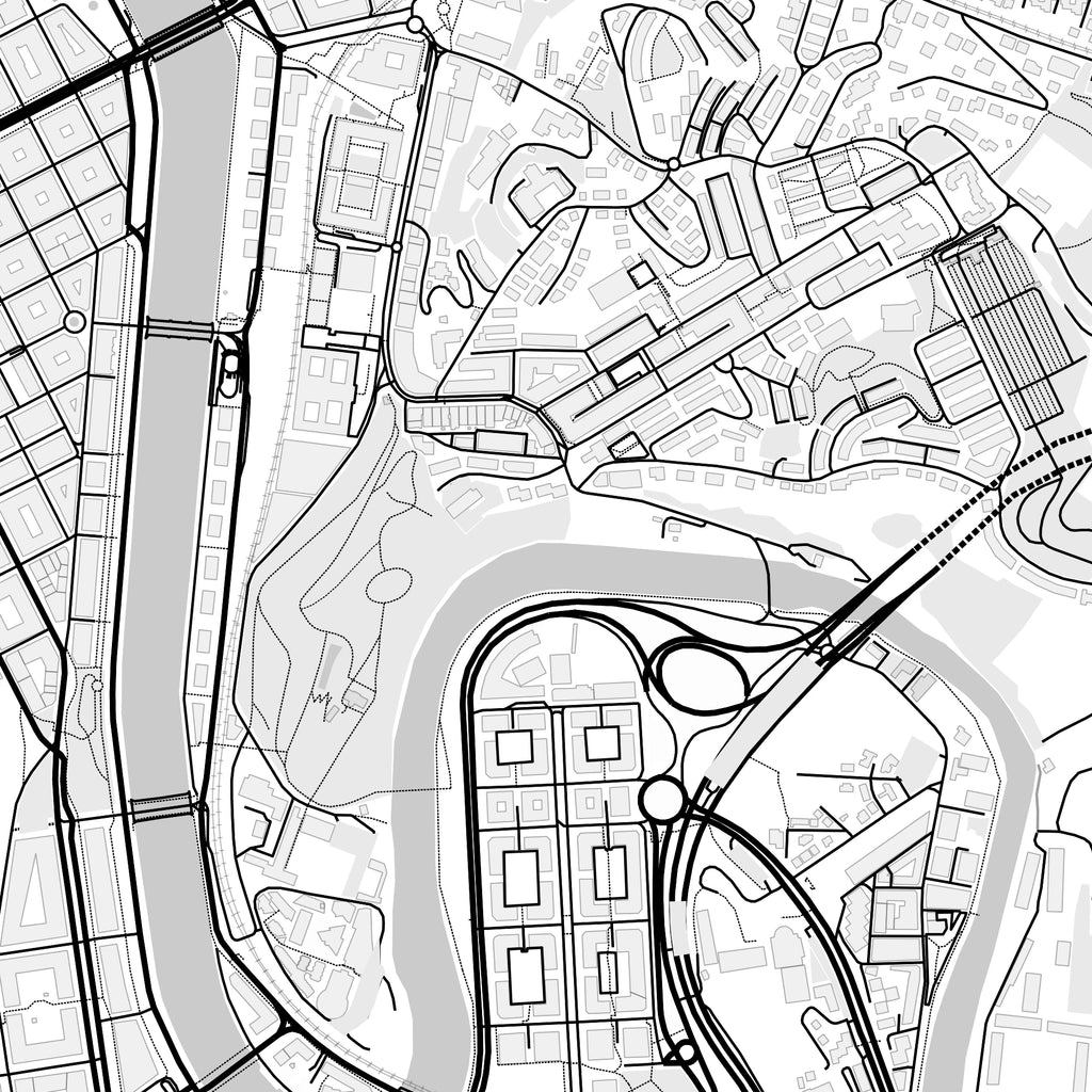 LetraMap Extra Compressed Design Detail in High Resolution