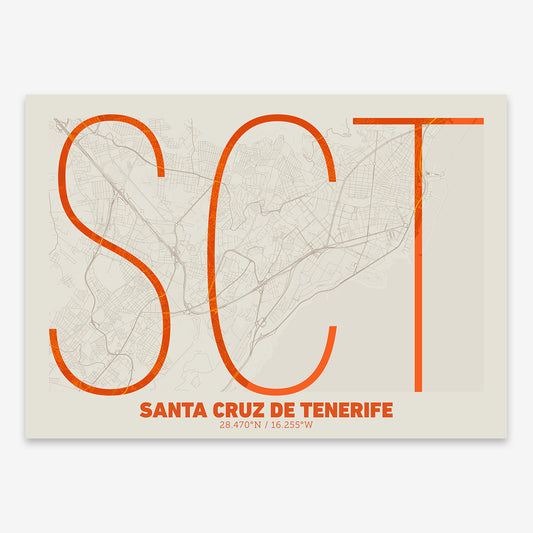 Santa Cruz de Tenerife Map V07 tribal