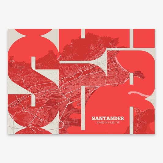 Santander Map V03 rustic