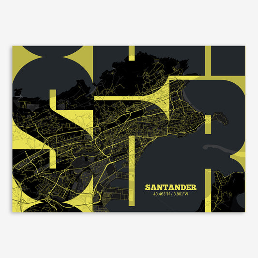 Santander Map V03 rustic