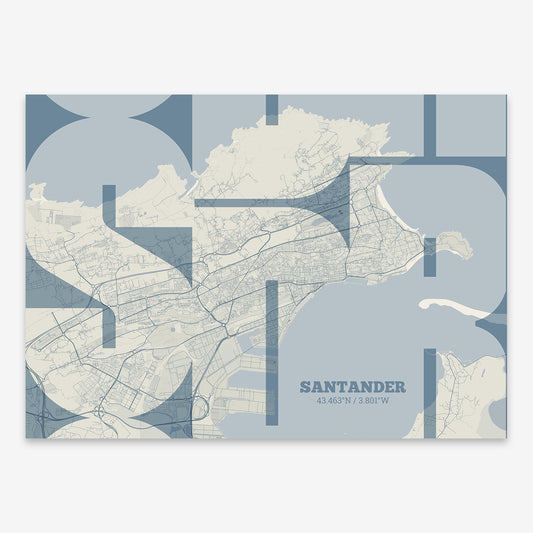 Santander Map V03 rustic