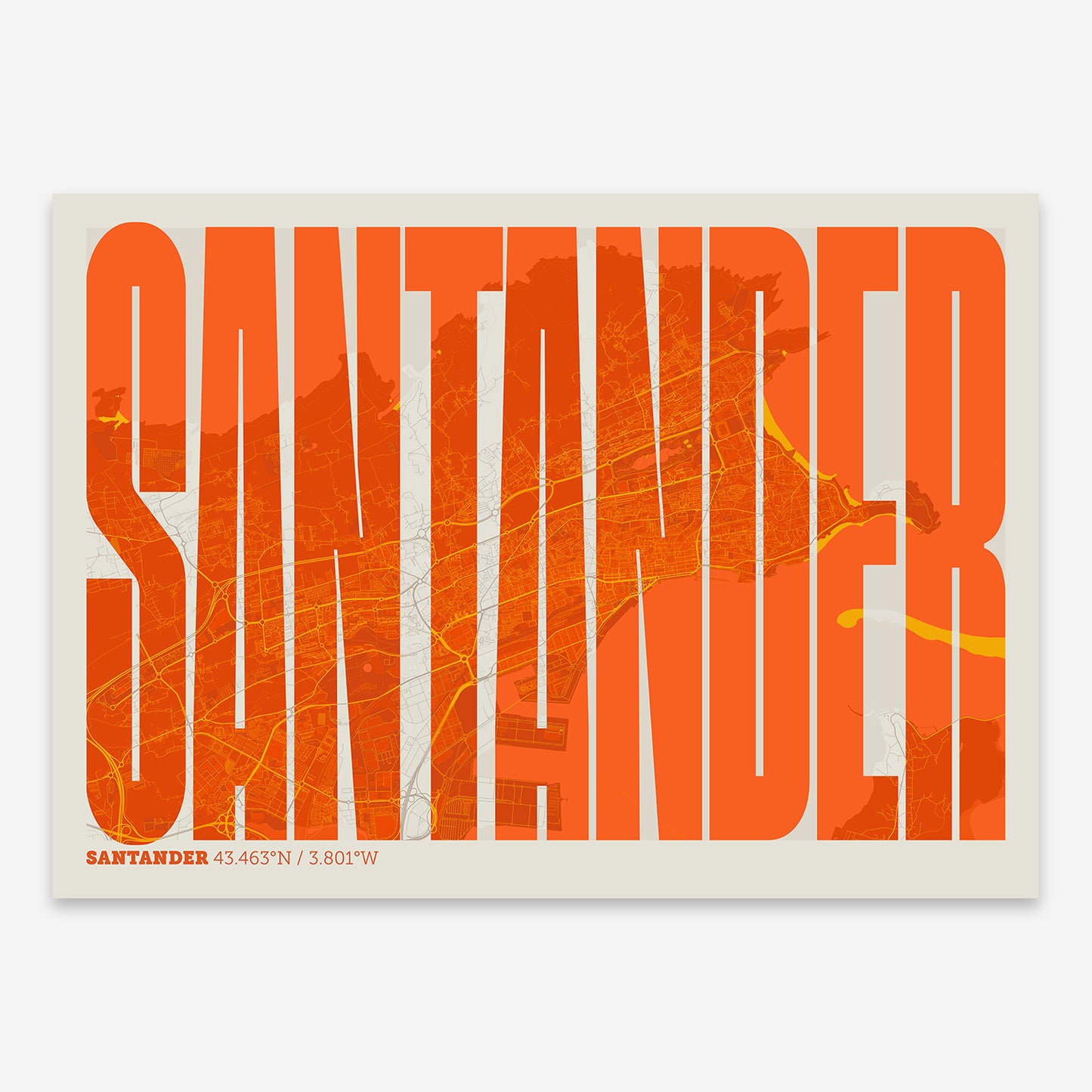 Santander Map V09 Tribal / No Frame / No