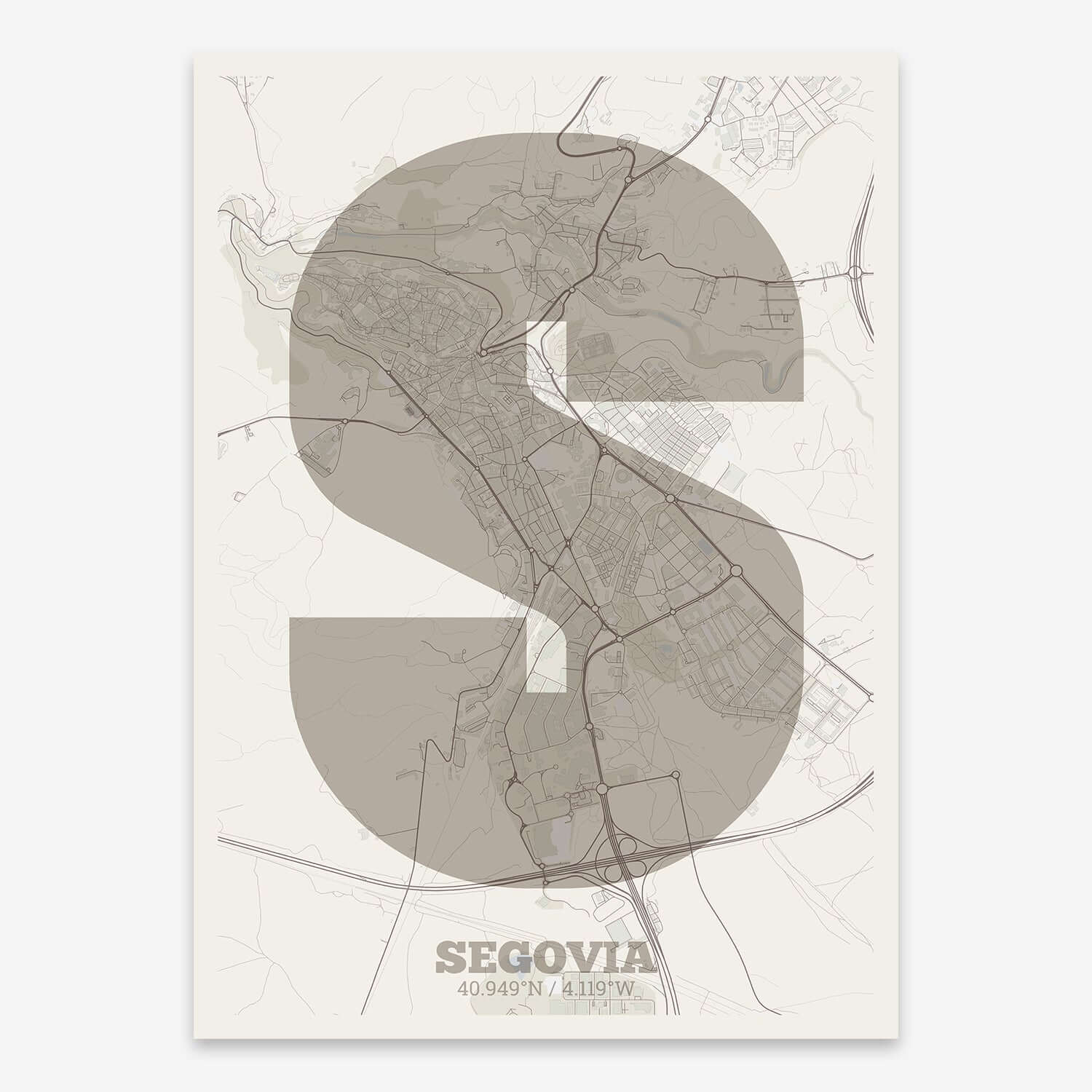 Segovia Map V02 rustic