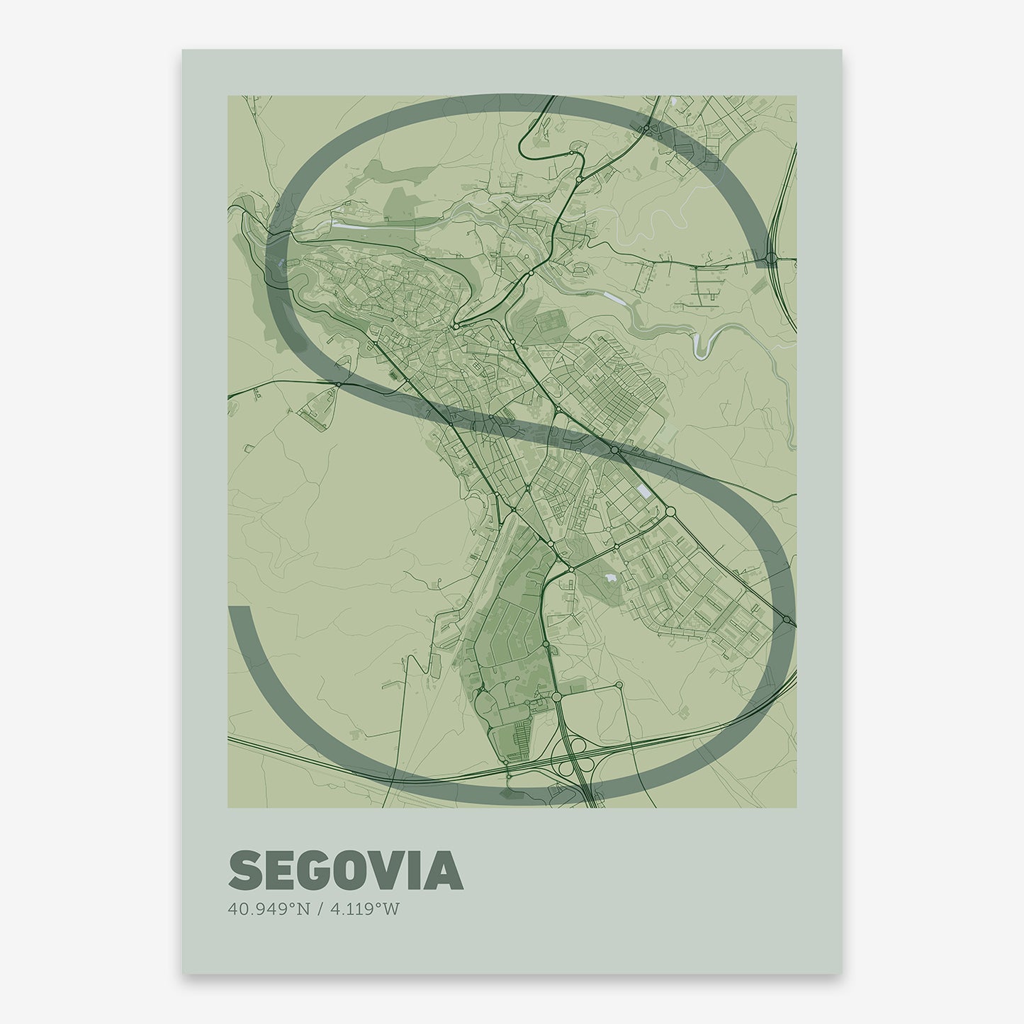 Segovia Map V07 Kyoto / No Frame / No