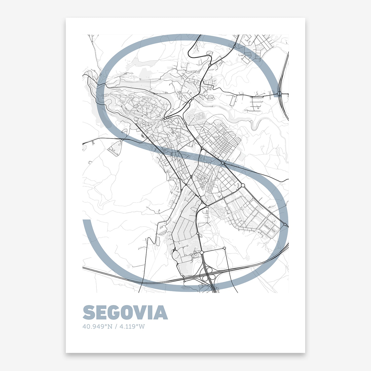 Segovia Map V07 Urban / Frame / Yes