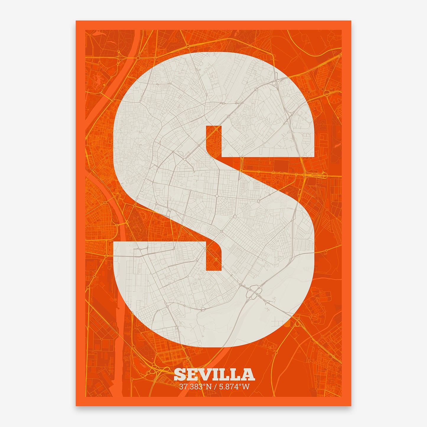 Sevilla Map V02 Tribal / No Frame / No