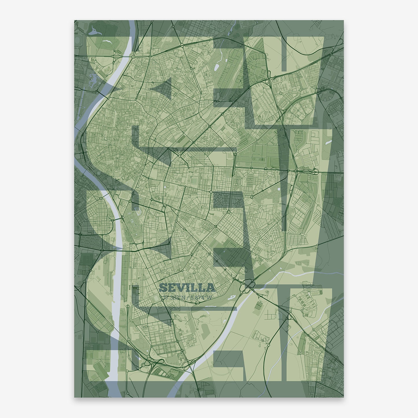 Sevilla Map V03 Kyoto / Frame / Yes