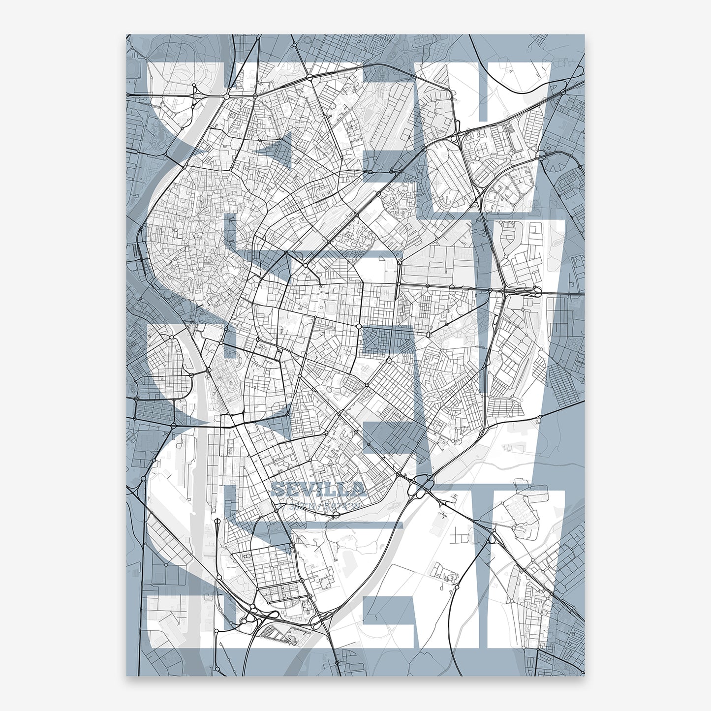 Sevilla Map V03 Urban / Frame / No