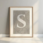 Elegant print of Seville – Minimalist and sophisticated poster