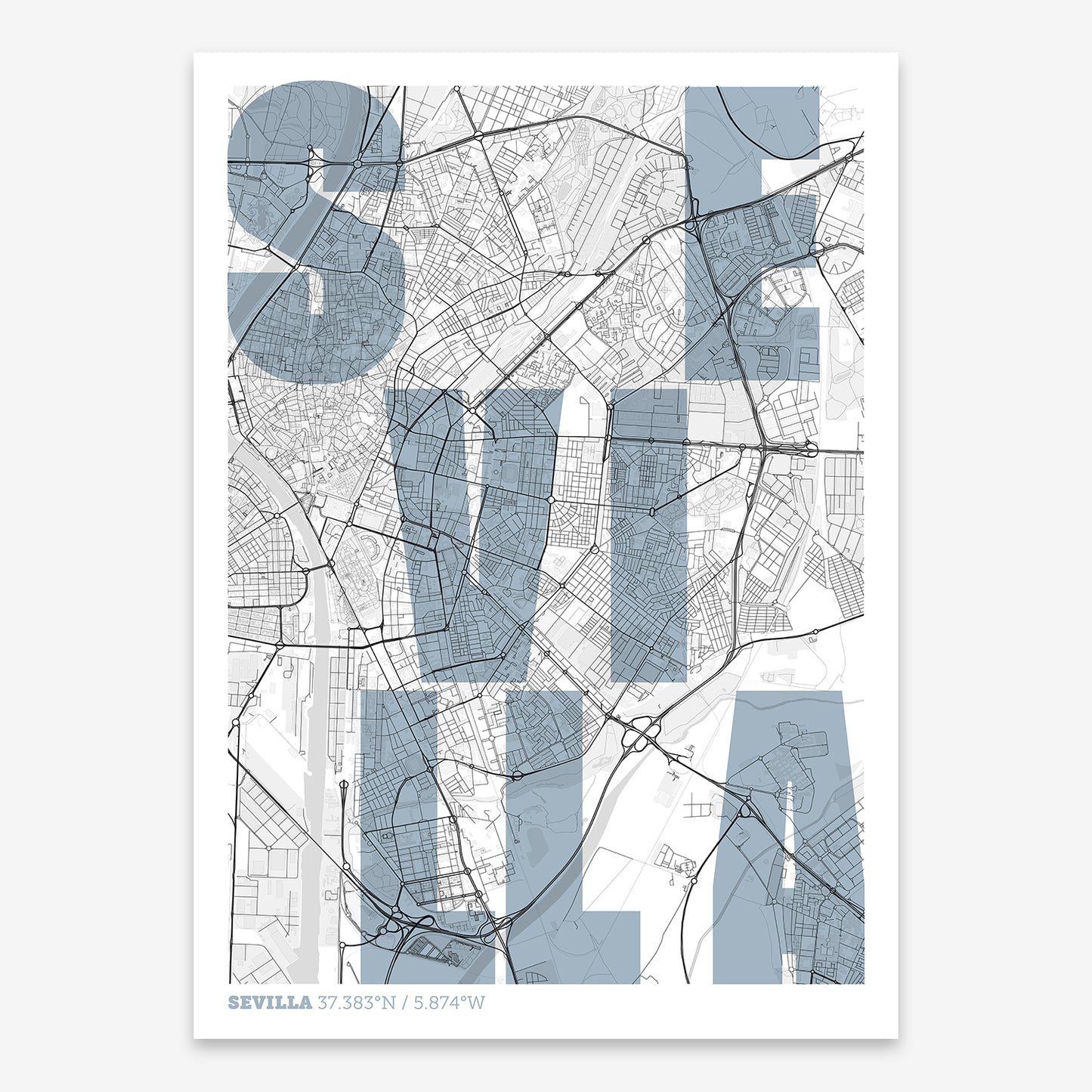 Sevilla Map V08 Urban / Frame / Yes