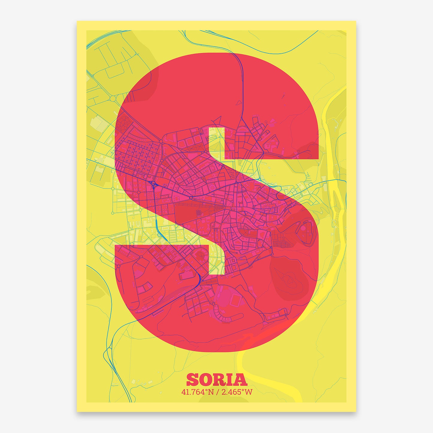 Soria Map V02 Miami / No Frame / No