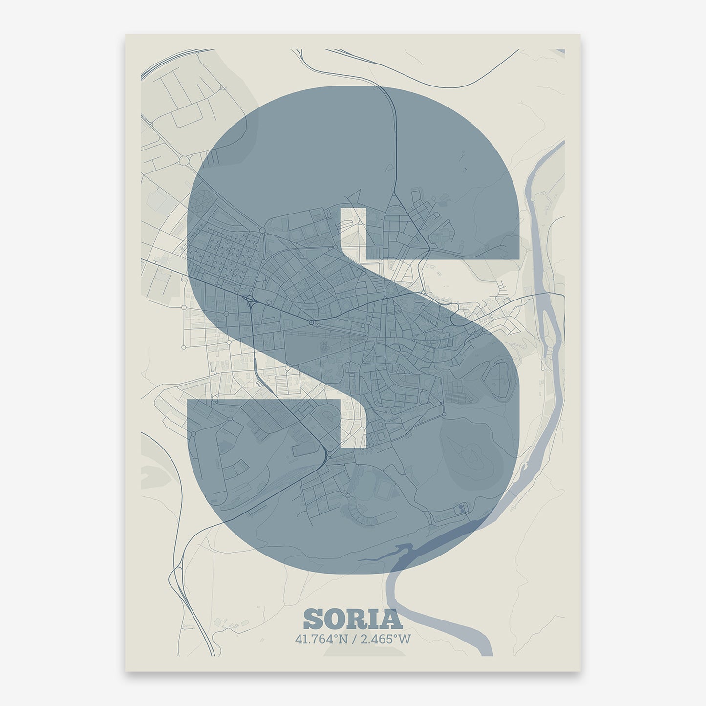 Soria Map V02 Seaside / No Frame / No