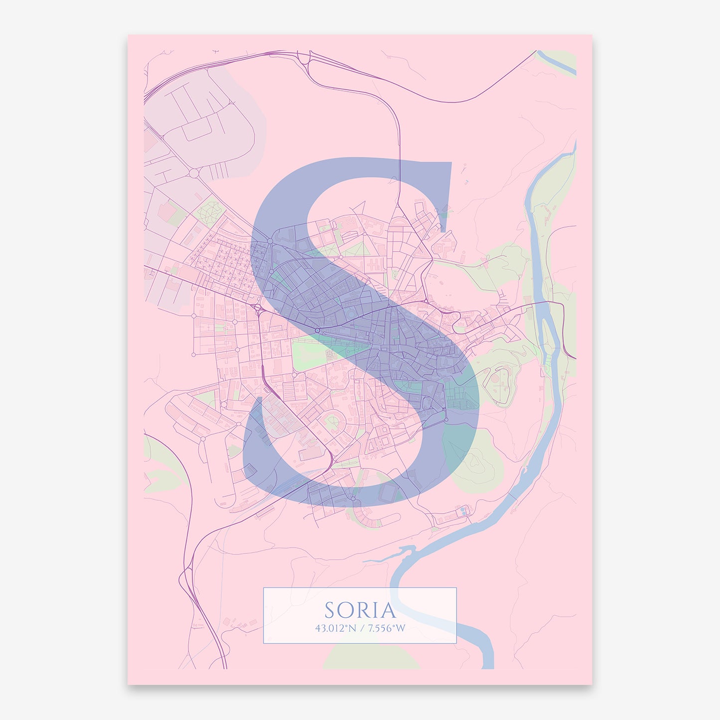 Soria Map V06 Nursery / Frame / No