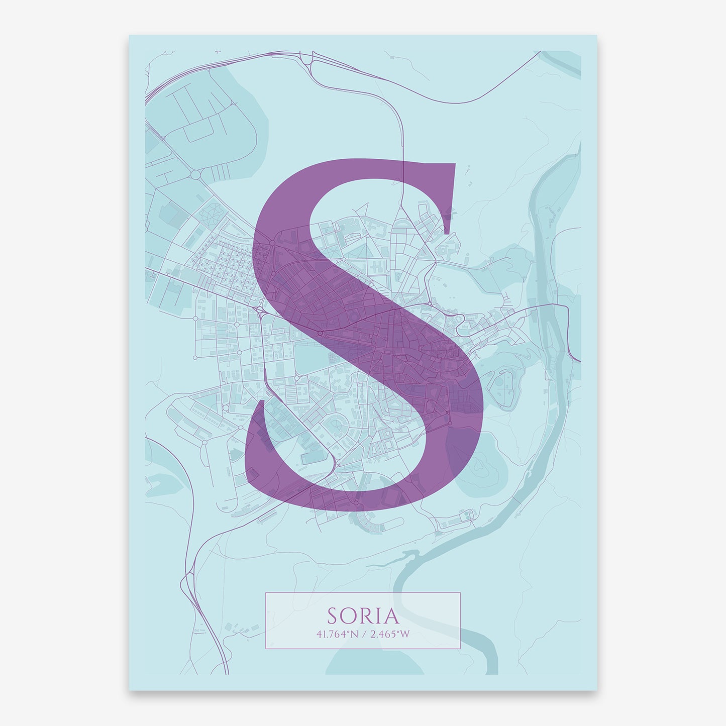 Soria Map V06 Shabby / No Frame / No