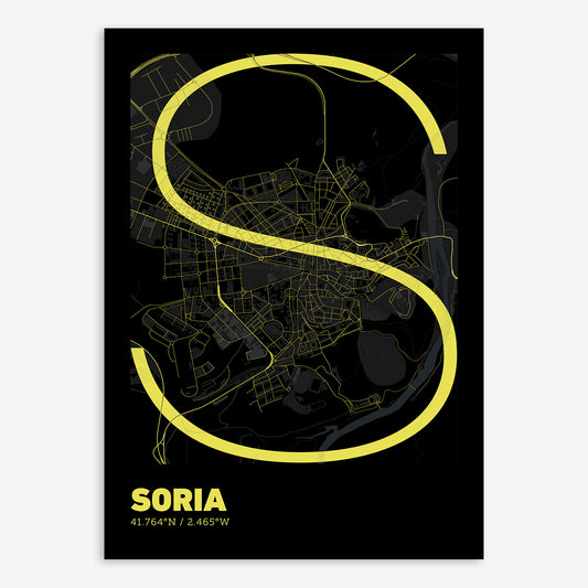 Soria Map V07 Night / Frame / Yes