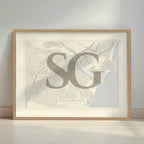 Elegant Sotogrande Print – Minimalist and Sophisticated Poster