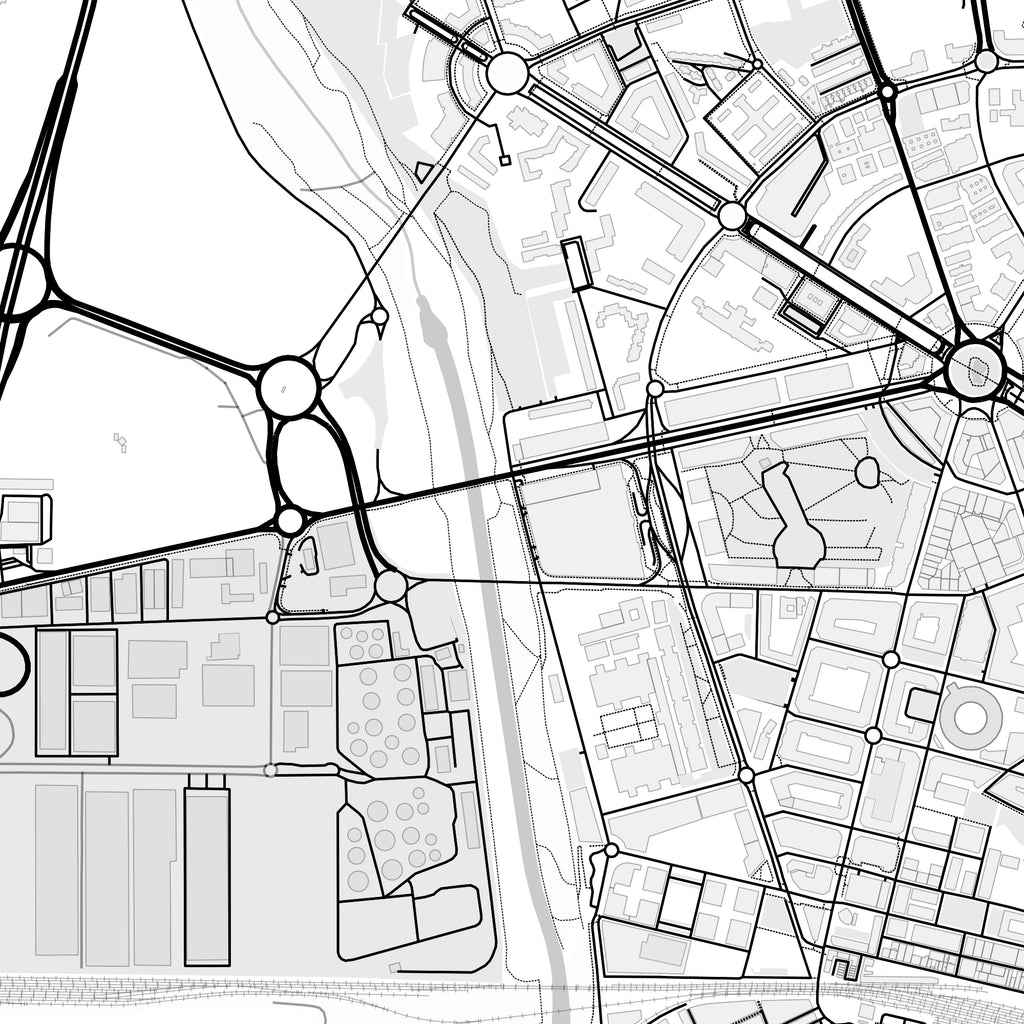 LetraMap Classic Design Detail in High Resolution