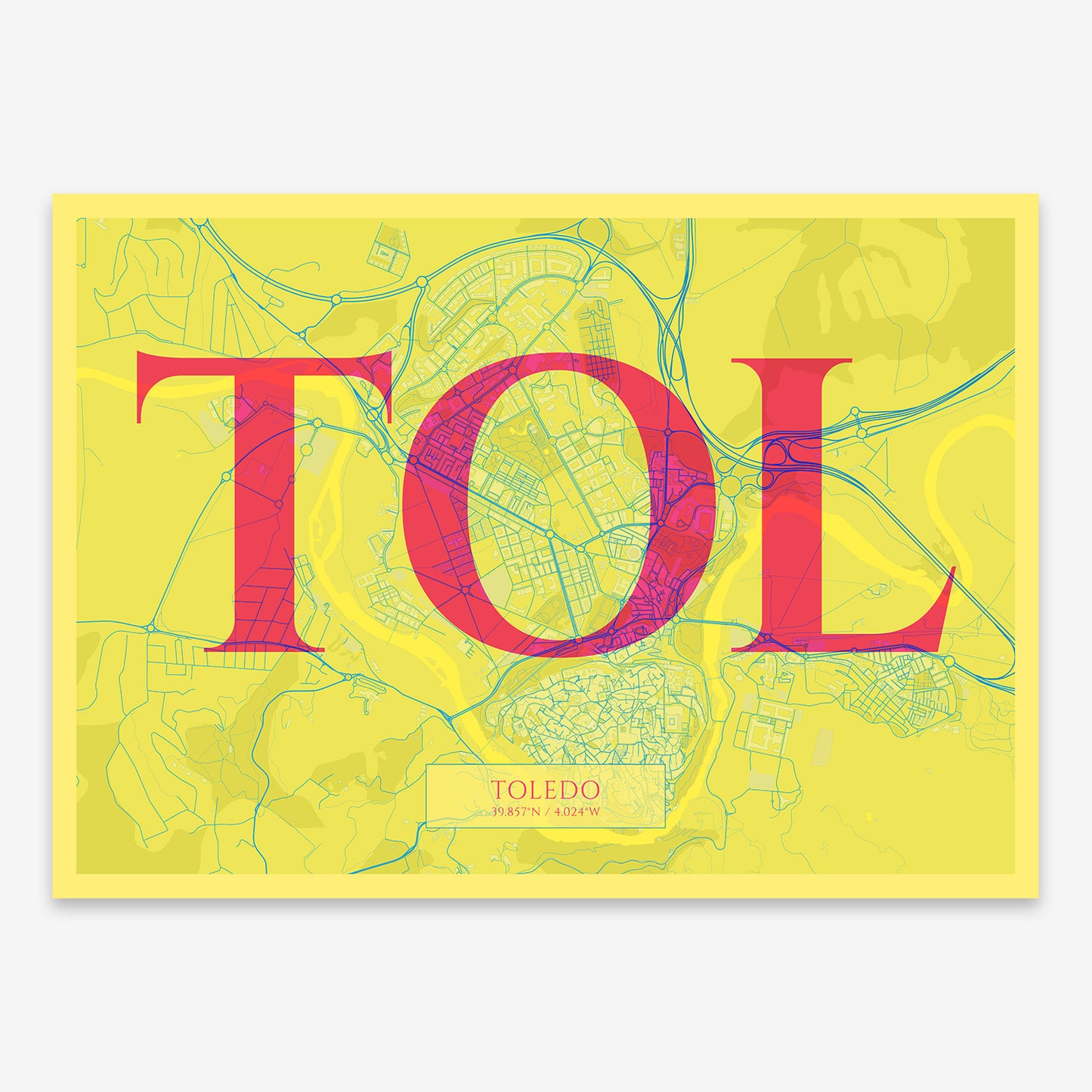 Toledo Map V06 Miami / Frame / Yes