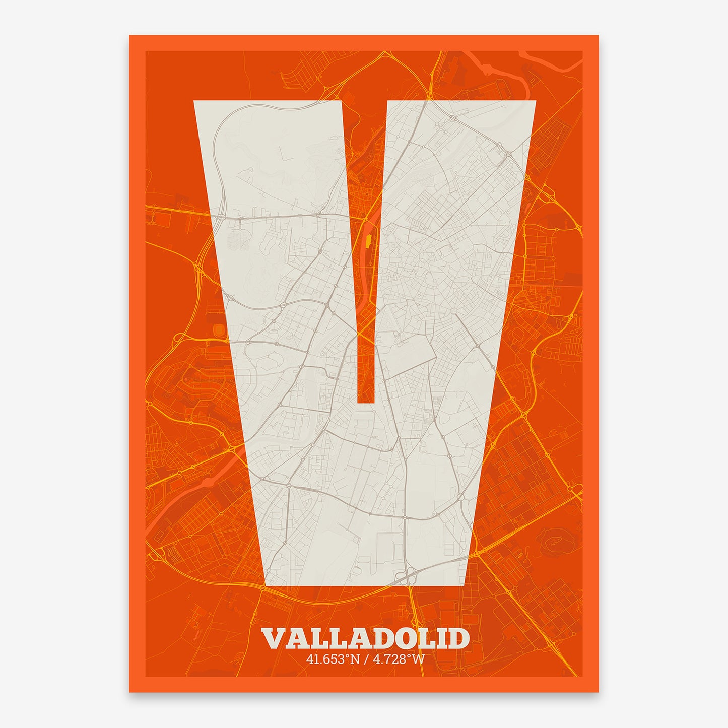 Valladolid Map V02 Tribal / No Frame / No