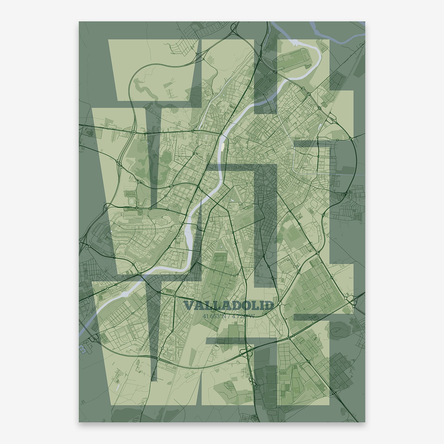 Valladolid Map V03 Kyoto / Frame / No