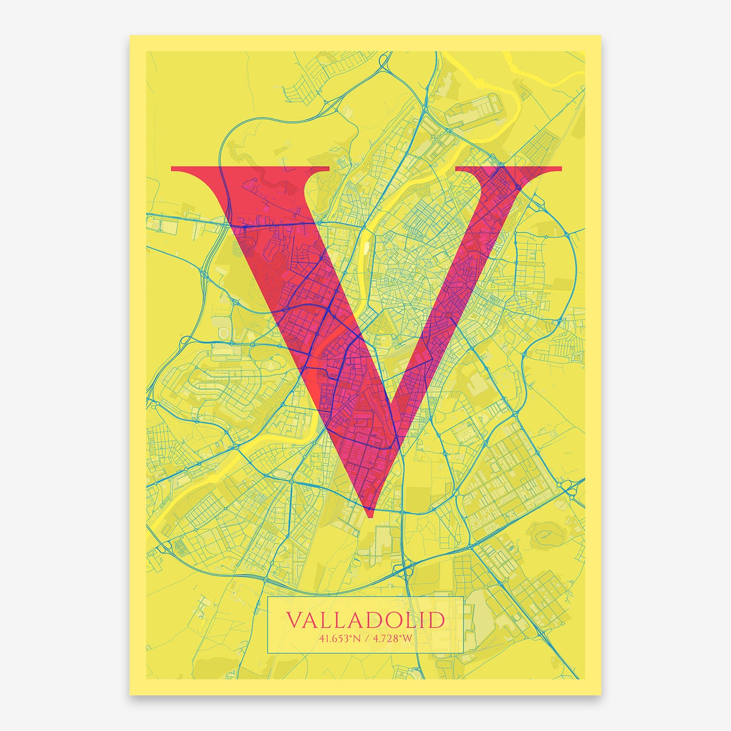 Valladolid Map V06 Miami / Frame / Yes