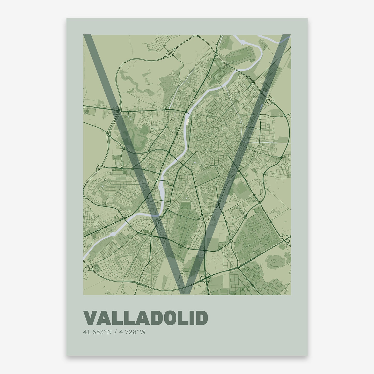 Valladolid Map V07 Kyoto / No Frame / No