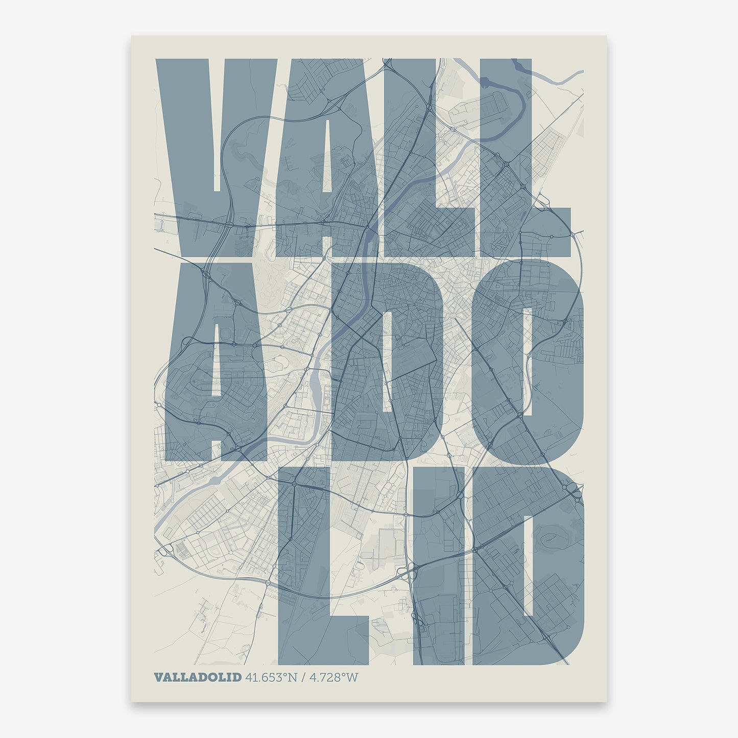 Valladolid Map V08 Seaside / Frame / Yes