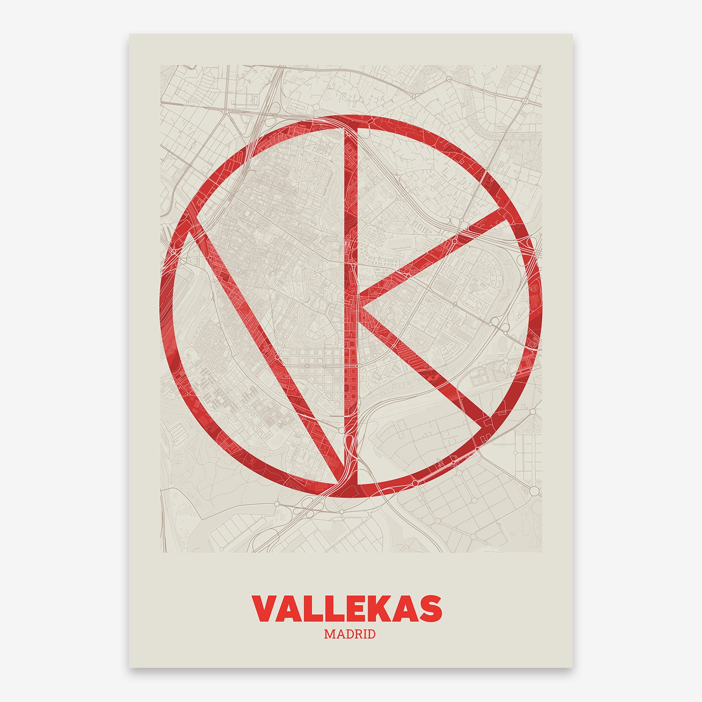 Póster de Vallecas, Madrid – "La Ultrafina"