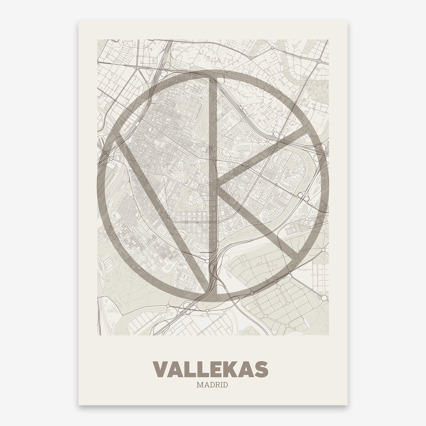 Póster de Vallecas, Madrid – "La Ultrafina"