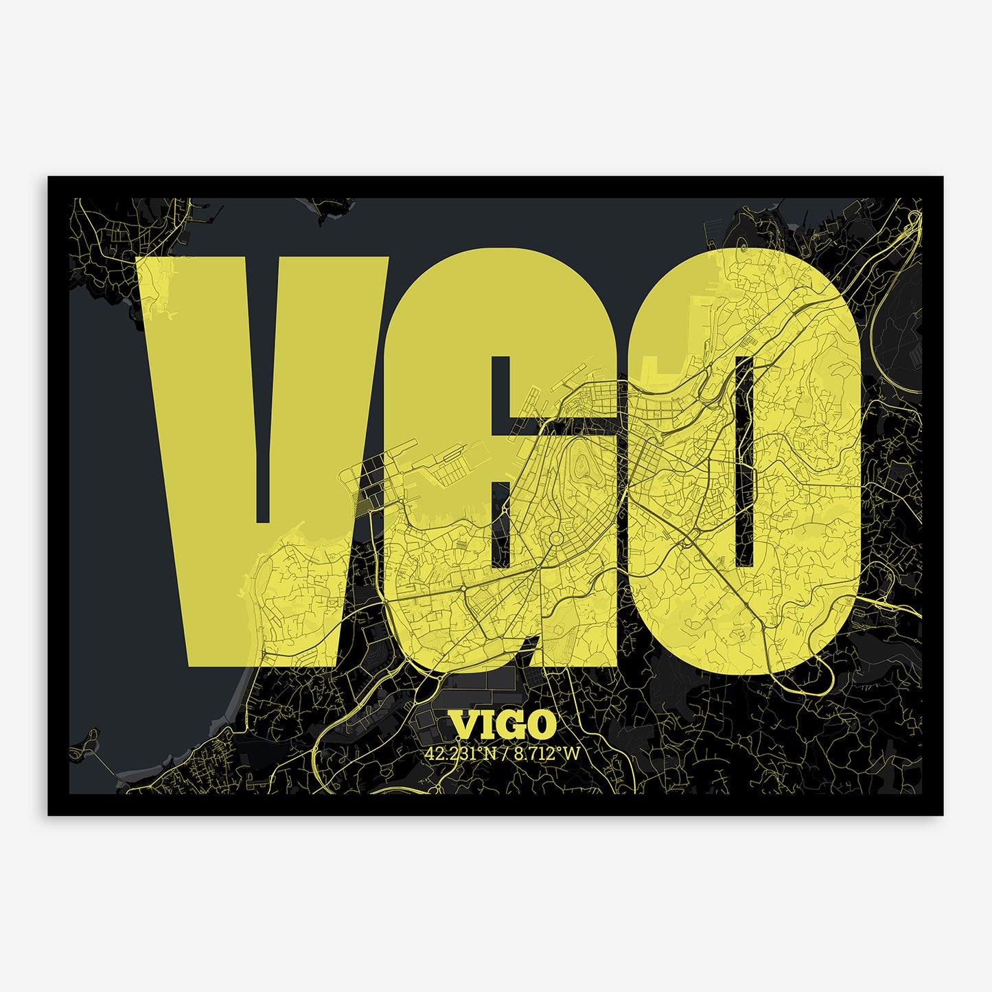 Vigo Map V02 Night / No Frame / No