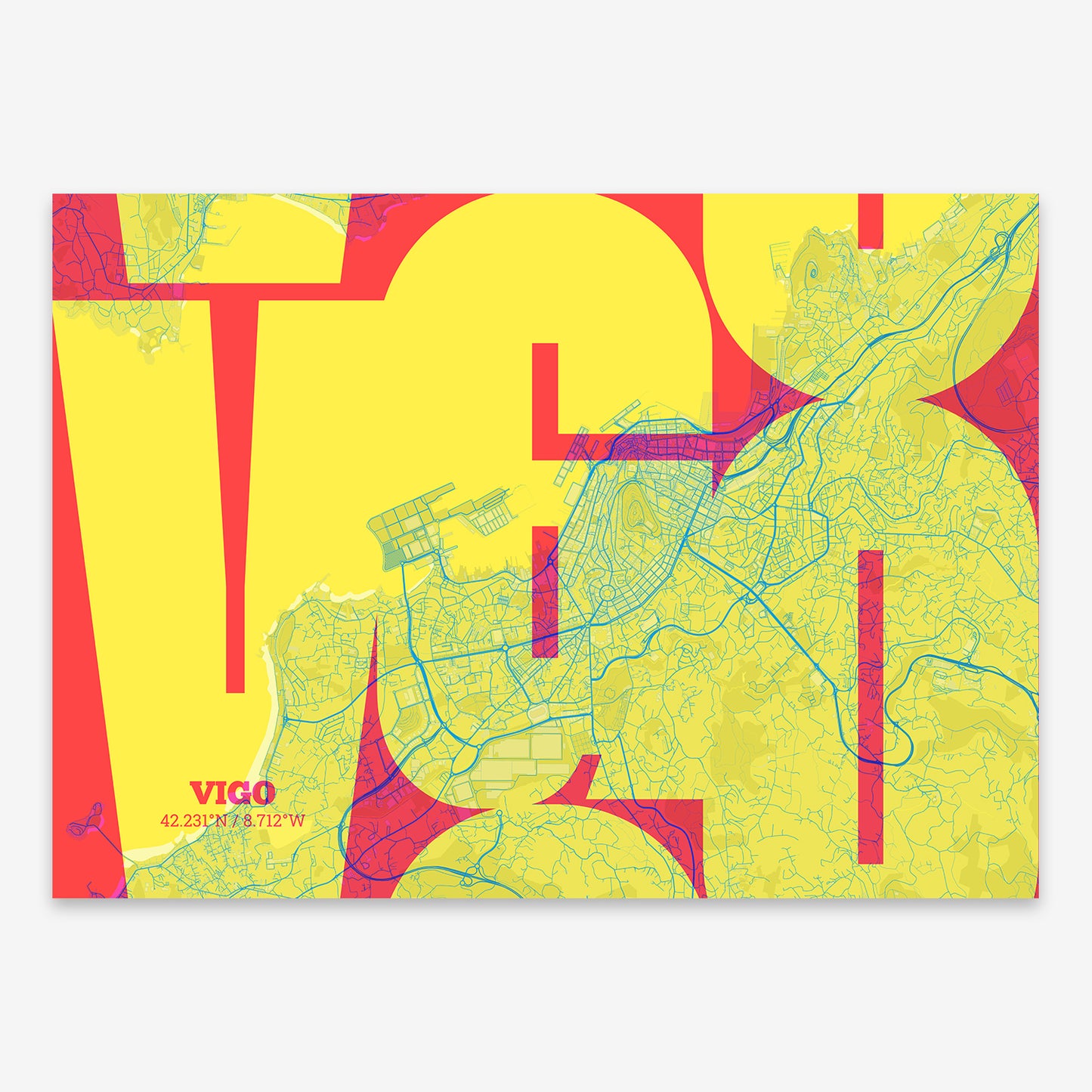 Vigo Map V03 Miami / Frame / Yes