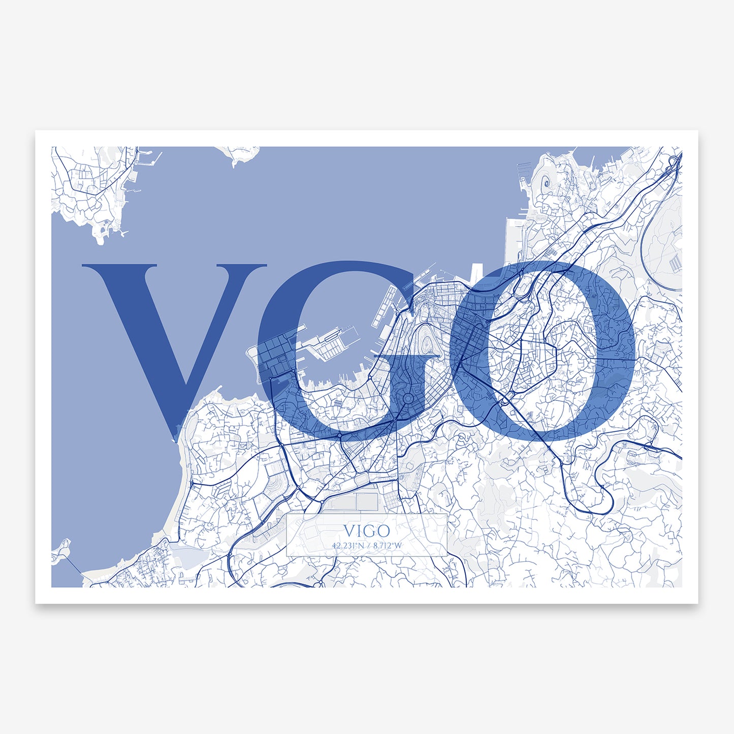 Vigo Map V06 Med / Frame / Yes