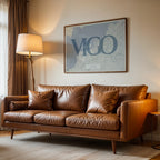 Elegant print of Vigo – Minimalist and sophisticated poster